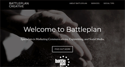 Desktop Screenshot of battleplancreative.com